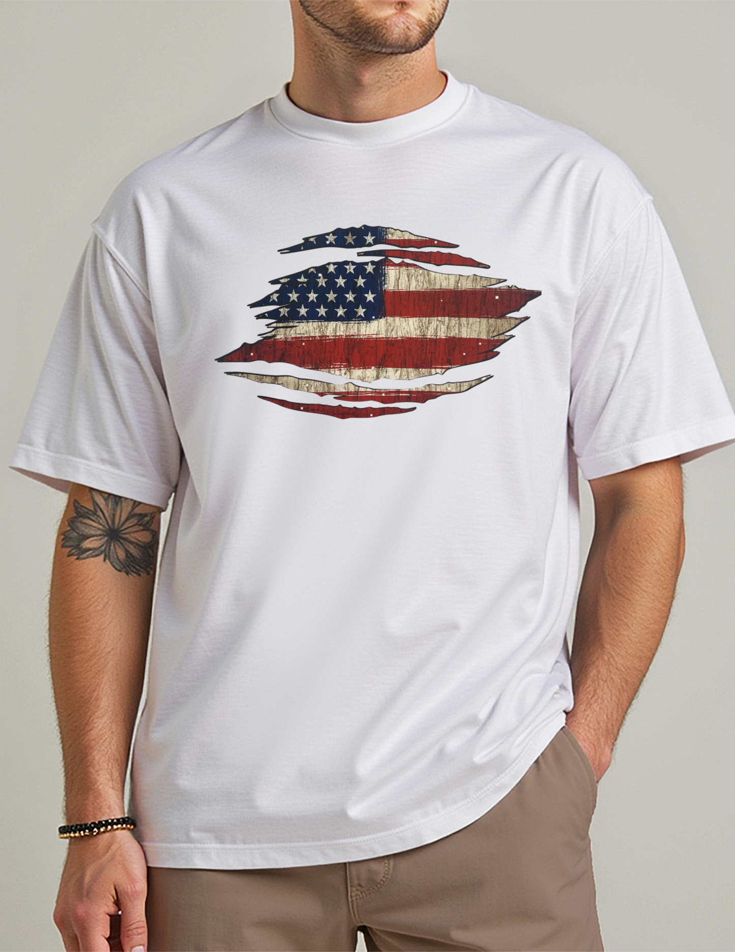 Patriotic Football Design T-shirt