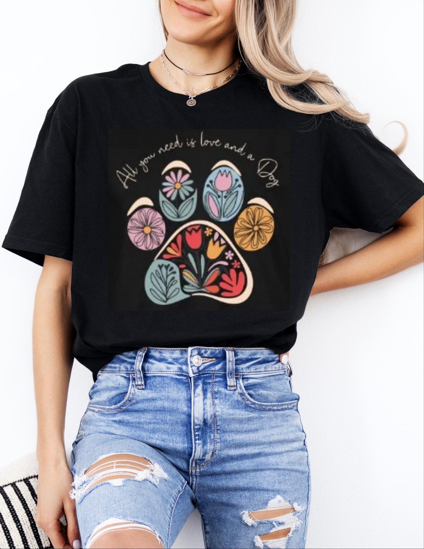 Dog Paw "All you need is love and a Dog"